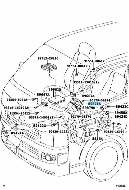 TOYOTA LAND CRUISER PRADO 150 LEXUS IS250 IS350 Genuine Injector Driver ECU OEM