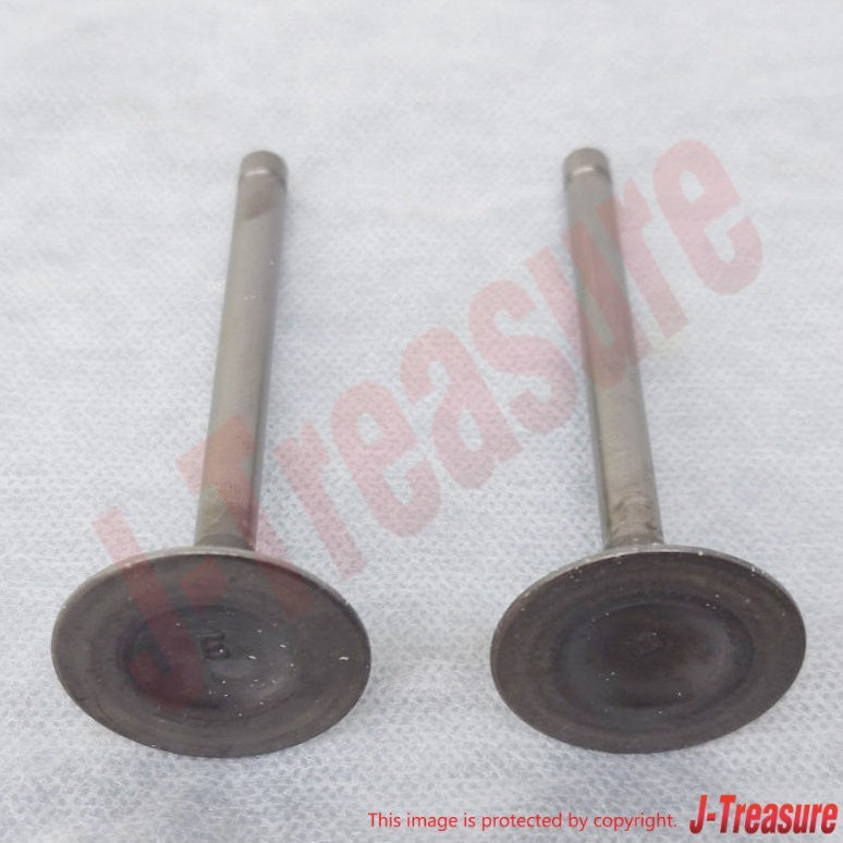 KAWASAKI KLR650 KL650A KL650E '87-10 Genuine Exhaust Valve 12005-1085 x2 Set OEM