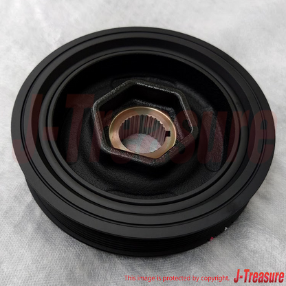 HONDA CR-V RD4 RD5 2002-2006 Genuine Crankshaft Pulley 13810-RRA-A02 OEM