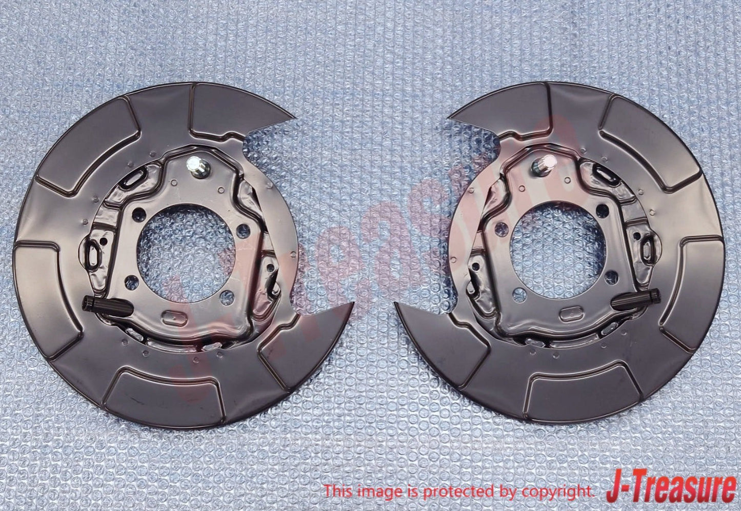 MITSUBISHI LANCER CY4A '09-15 Genuine Rear Brake Backing Plate RH & LH Set OEM