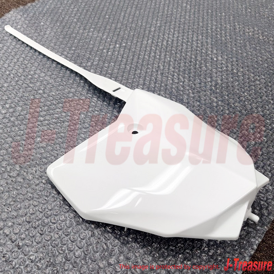 KAWASAKI KLX140 2008-2024 Genuine Number Plate B.White 58029-0005-266 OEM