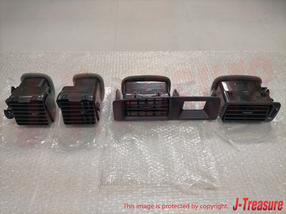 TOYOTA LAND CRUISER 95-97 LX450 LHD Genuine Air Vents Register Assy Set OEM