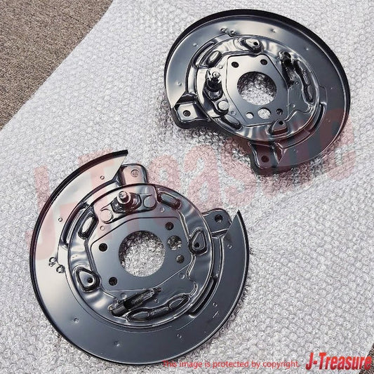 MITSUBISHI LANCER CS7# 04-06 Genuine R/Brake Backing Plate RH & LH Set For 2WD