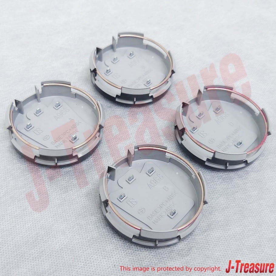 TOYOTA CROWN ARS220 Genuine Wheel Hub Ornament Sub-Assy 42603-30680 x4 set OEM