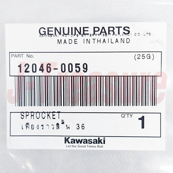 KAWASAKI KLX110 KLX110L 2010-2016 Genuine Camshaft Sprocket 12046-0059 OEM