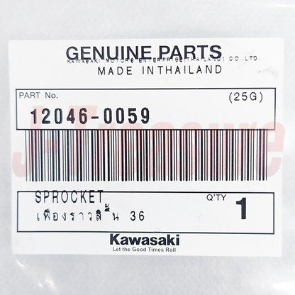 KAWASAKI KLX110 KLX110L 2010-2016 Genuine Camshaft Sprocket 12046-0059 OEM