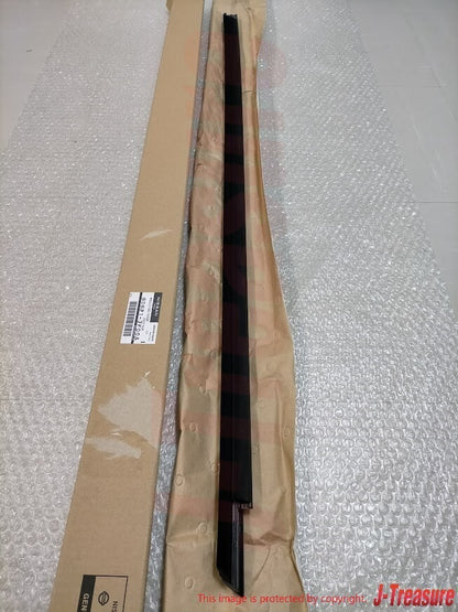 NISSAN GT-R GTR R35 Genuine Front Door Outside Molding Assembly Left Side OEM