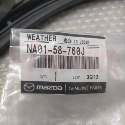 MAZDA MX-5 MIATA NA8C 90-97 Genuine Door Weather Strip RH NA01-58-760J OEM