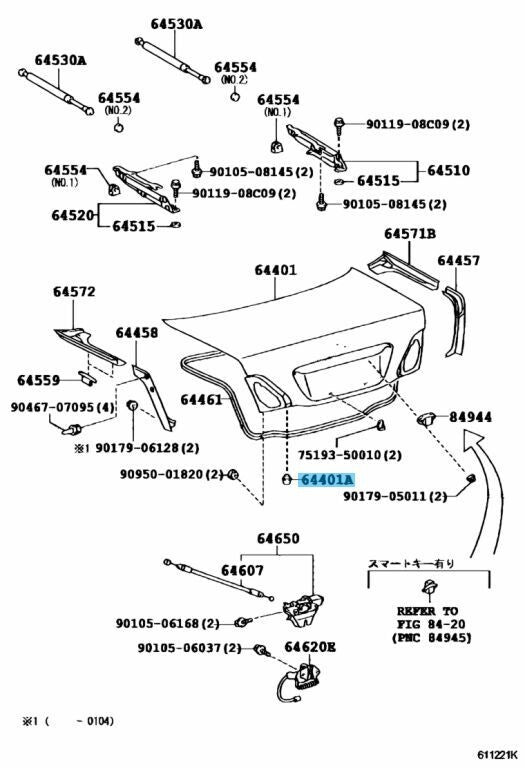 TOYOTA CELSIOR LS430 UCF30 03-06 Genuine Cushion Rubber 2pcs Set 90541-09079 OEM