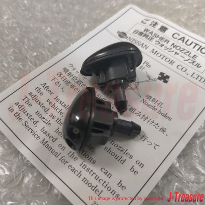 NISSAN SKYLINE R34 99-02 Genuine Front Washer Nozzles Rh & Lh Pairs B8K30-AA000