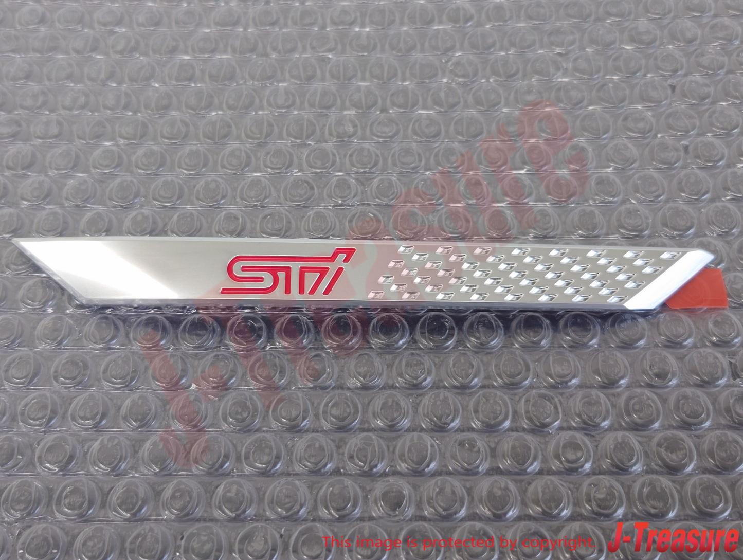 SUBARU BRZ STI SPORTS ZC6 Genuine Fender Silver Garnish Emblem RH & LH Set OEM