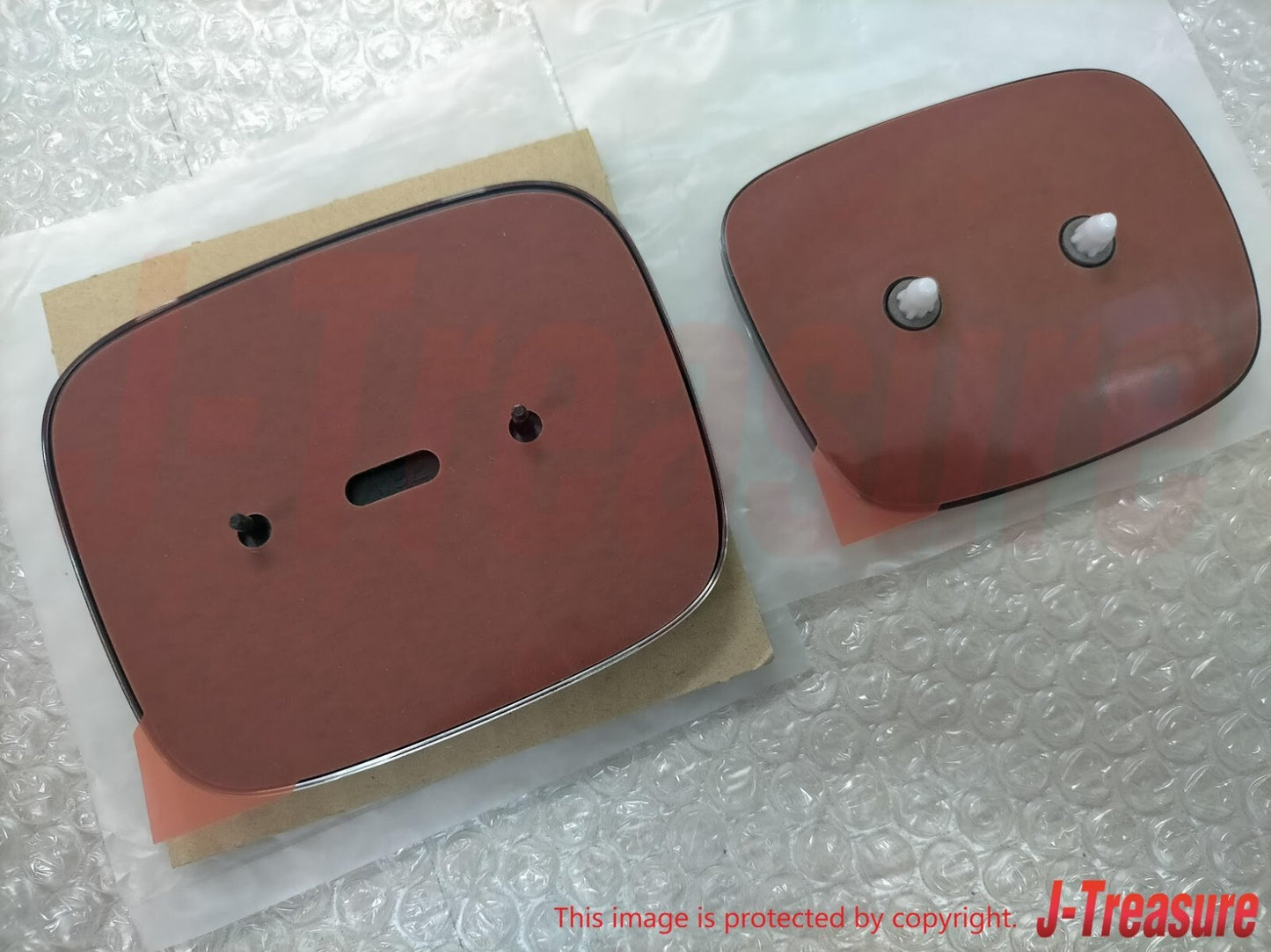 HONDA CIVIC TYPE-R FD2 07-11 Genuine Front & Rear Black Base Red Emblem Set OEM