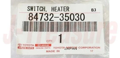 TOYOTA TACOMA RZN140 1995-1997 Genuine Heater Blower Switch Assy 84732-35030 OEM