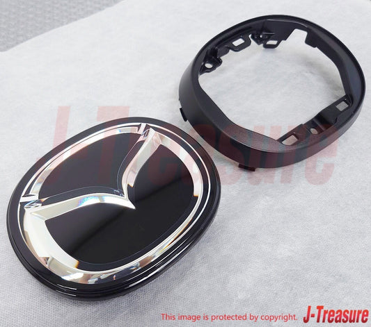 MAZDA MAZDA 3 2019-2023 Genuine Front Radar Emblem & Grille Bracket Set OEM