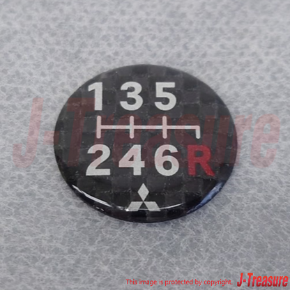 MITSUBISHI LANCER Evo 8 9 CT9A '03-06 Genuine 6M/T Shift Lever Knob MZ525617 OEM