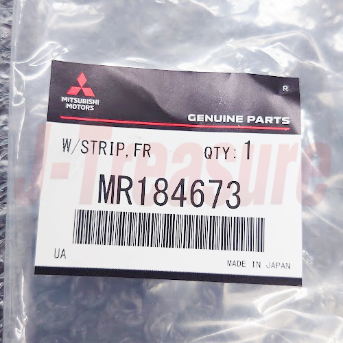 MITSUBISHI LANCER EVO4 CN9A EVO5 6 CP9A Genuine Front Door Weatherstrip Set OEM
