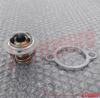 MITSUBISHI MINICAB U14# Genuine 3G81 Engine Coolant Thermostat & Gasket Set OEM