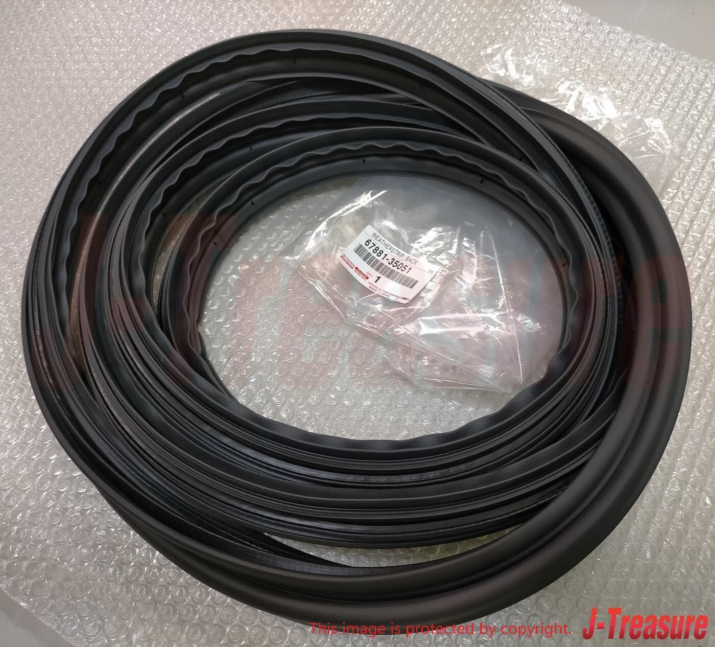 TOYOTA FJ CRUISER GSJ1# 07-14 Genuine Back Door Weatherstrip 67881-35051 OEM
