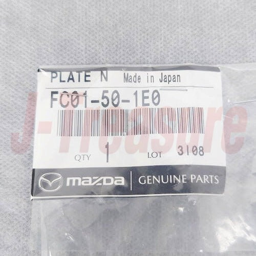 MAZDA RX-7 FC3C FC3S 86-91 Genuine Front Bumper Set Plate NO.3 RH & LH & Nut Set