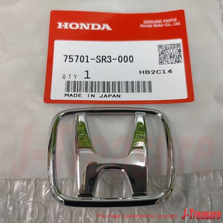 HONDA CIVIC EG6 92-95 3 Door Hatchback Genuine Rear H Emblem 75701-SR3-000 OEM