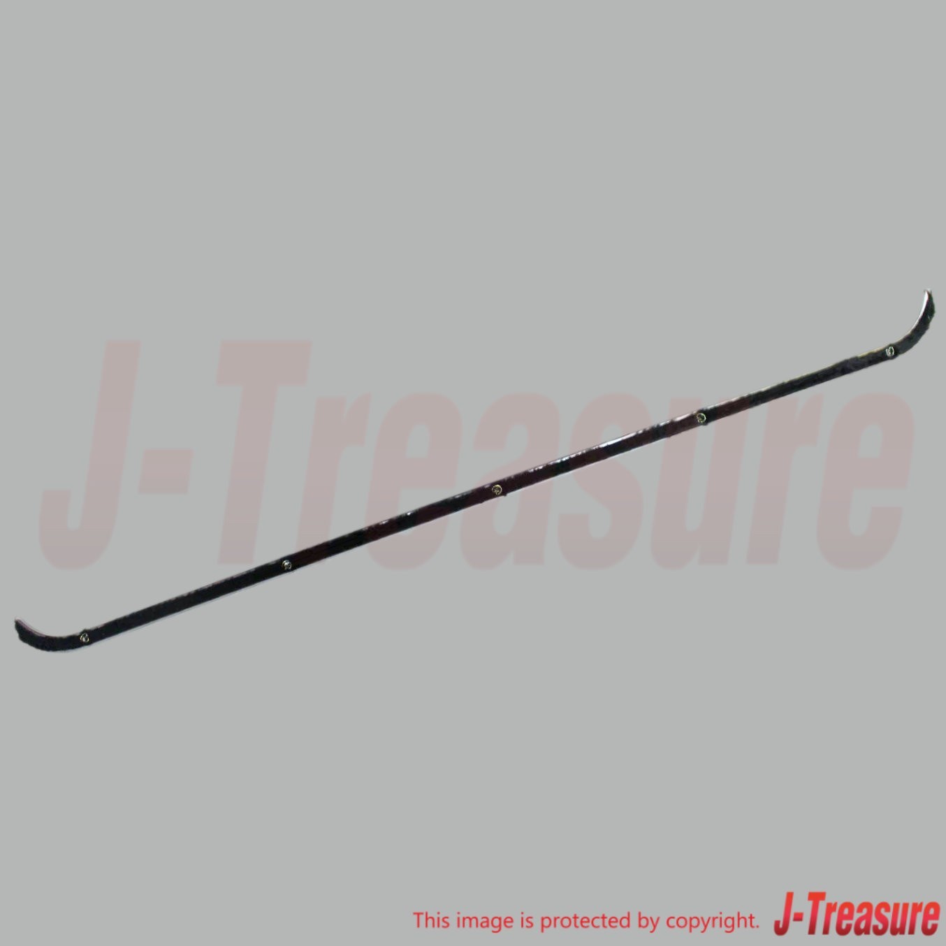 TOYOTA LAND CRUISER FJ40 81-83 Genuine Fr/Door Glass W/Strip Inner x2 Set W/O VW