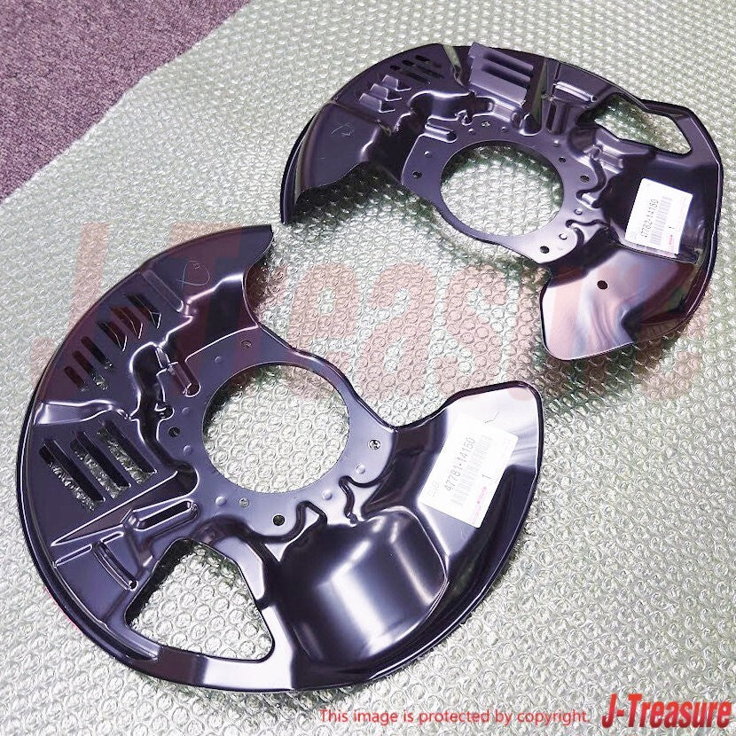 TOYOTA SUPRA JZA80 93-98 Genuine Front Brake Splash Dust Cover 16 Inch Set OEM