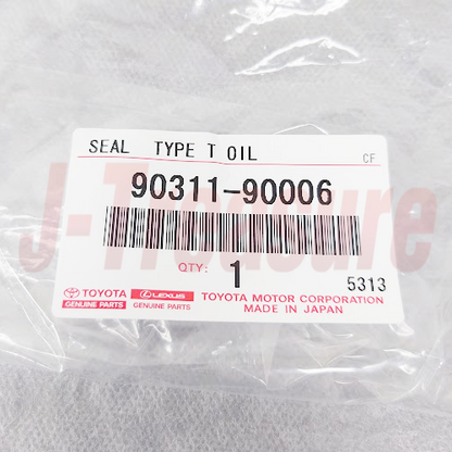 TOYOTA 2JZ-GTE 2JZGE 1JZ-GTE 1JZ-GE Genuine Crank Rear Oil Seal 90311-90006 OEM
