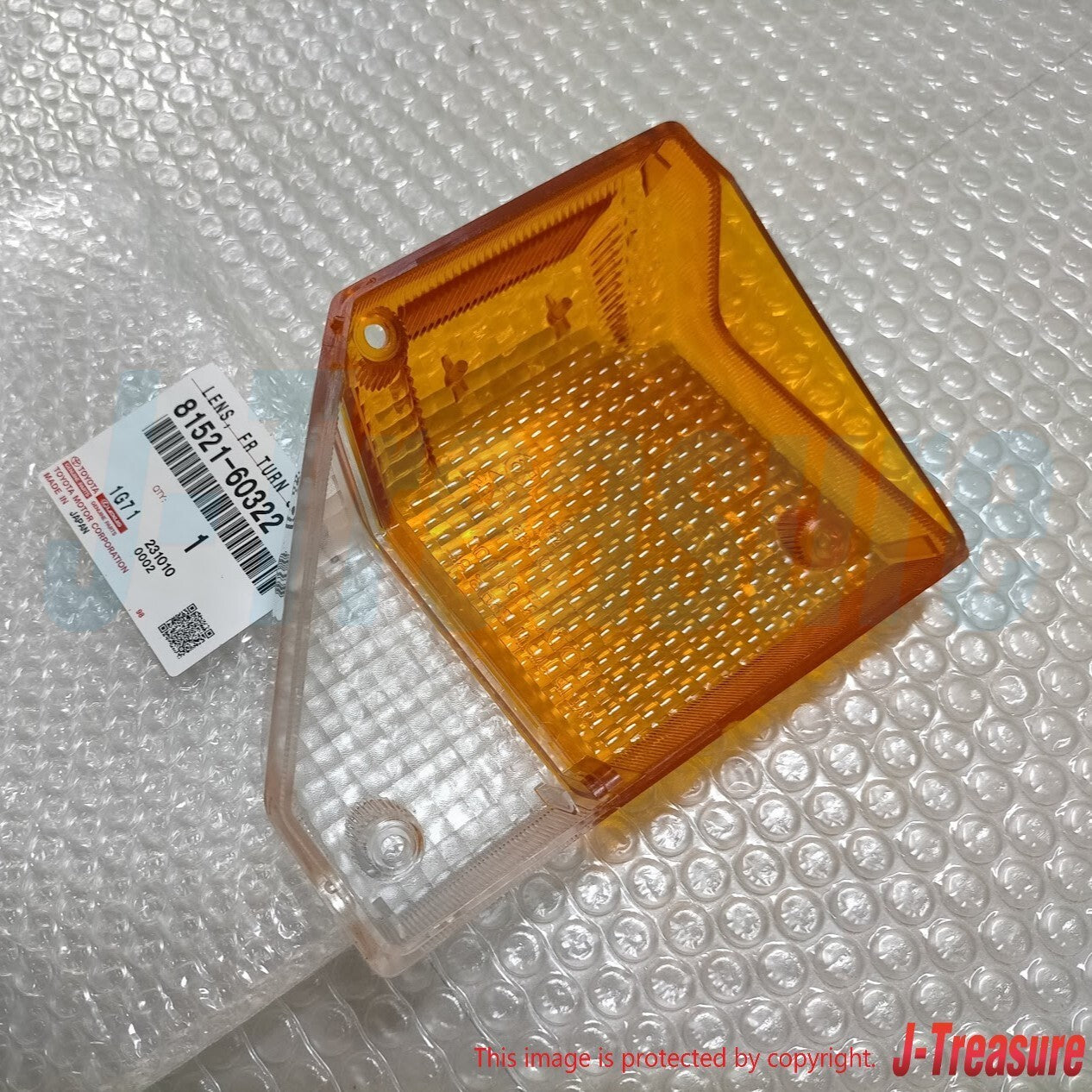 TOYOTA LAND CRUISER BJ70 Genuine Front Turn Signal Lamp Lens RH & LH Set OEM
