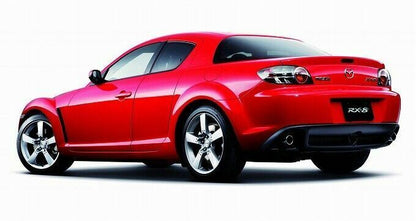 MAZDA RX-8 RX8 SE3P 2004-2008 Genuine Front & Rear Emblem Badge Set Chrome OEM
