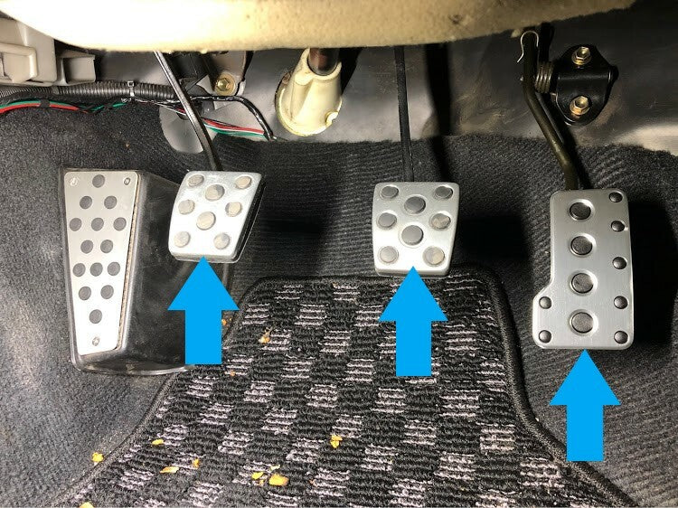 TOYOTA MR2 SW20 SW21 90-95 Genuine MT 5-Speed Aluminum Pedal With Pin Set OEM