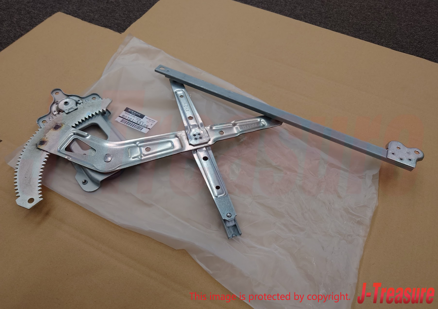 NISSAN SKYLINE R34 2Door 99-02 Genuine Door Window Regulator Assy LH 80721-AA106