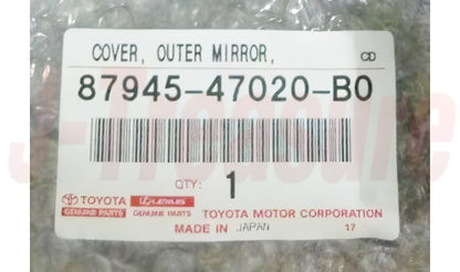 TOYOTA PRIUS ZVW30 10-15 Genuine Outer Mirror Cover LH 87945-47020-B0 OEM