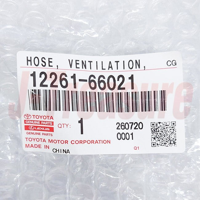 TOYOTA LAND CRUISER FZJ80 94-97 Genuine Ventilation Hose NO.1 12261-66021 OEM