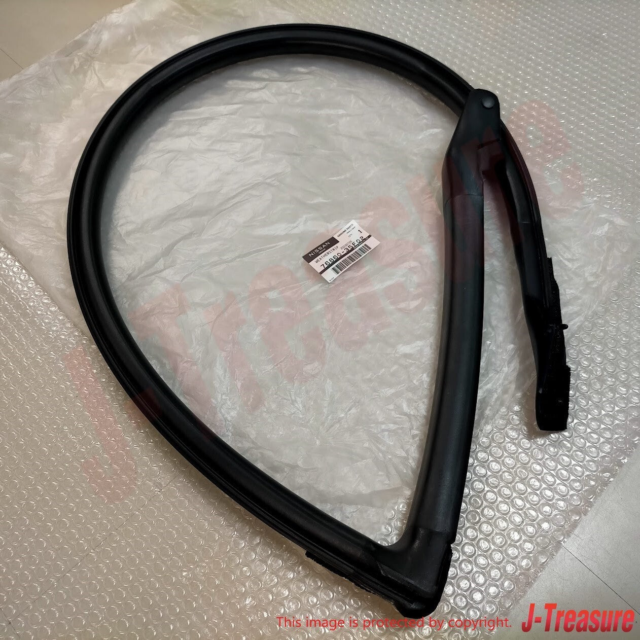 NISSAN 240SX S13 1989-1994 Genuine Body Side Weather Strip Right & Left Set OEM