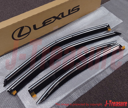 LEXUS IS250 IS300h IS350 GSE20 13-18 Genuine Front & Rear Exterior Visor Set OEM
