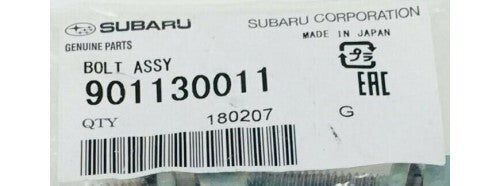 SUBARU WRX STI VAF 15-19 Genuine Disc Brake Caliper Bracket Mounting Bolt x4 Set