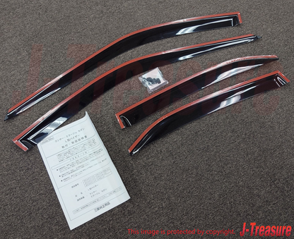 MITSUBISHI LANCER Evolution 5-6 CP9A Genuine Exterior Vizor Set MZ562722 OEM