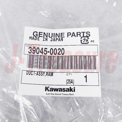 KAWASAKI NINJA ZX-6R ZX636C 2005-2006 Genuine Ram Air Duct Assy 39045-0020 OEM