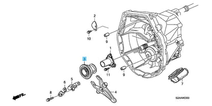 HONDA S2000 AP1 AP2 2000-2009 Genuine Clutch Release Bearing 22810-PCY-003 OEM