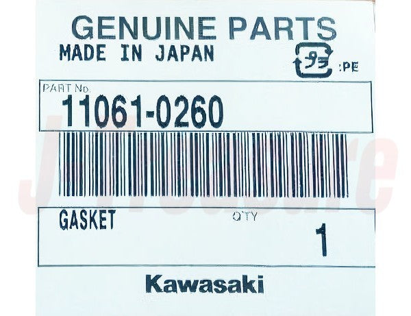 KAWASAKI KX450F 2008-2018 Genuine Cam Chain Tensioner Gasket 11061-0260 OEM