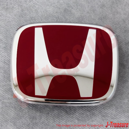 HONDA INTEGRA TYPE-R DC5 2005-2006 Genuine Red "H" Emblem Badge Front & Rear OEM