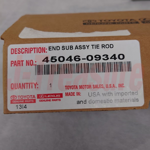 TOYOTA TACOMA GRN250 2005-2023 Genuine Tie Rod End Sub Assy RH & LH Set OEM