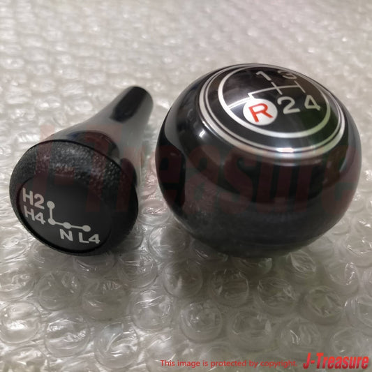 TOYOTA LAND CRUISER BJ40 FJ40 HJ45 Genuine Shift Lever & Transfer Shift Knob OEM