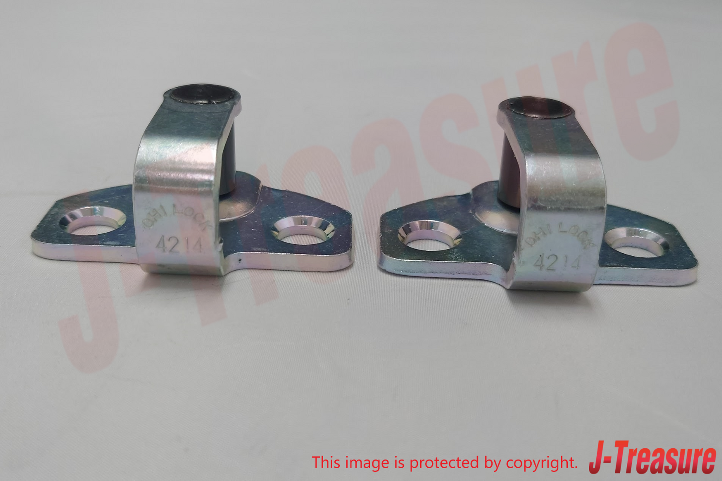 NISSAN 240SX S13 89-94 Genuine Front Door Lock Striker RH LH 80570-41L00 x2 OEM