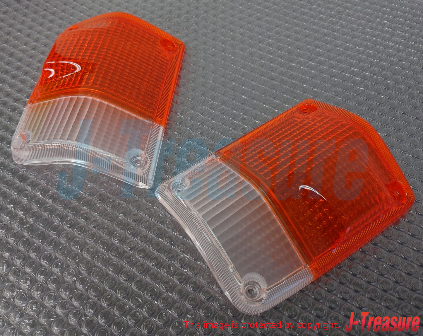 TOYOTA LAND CRUISER BJ60 FJ60 81-87 Genuine Front Turn Signal Lamp Lens Set OEM
