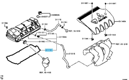 MITSUBISHI OUTLANDER GF#W 2014-2020 Genuine Valve Cover Gasket 1035A698 OEM