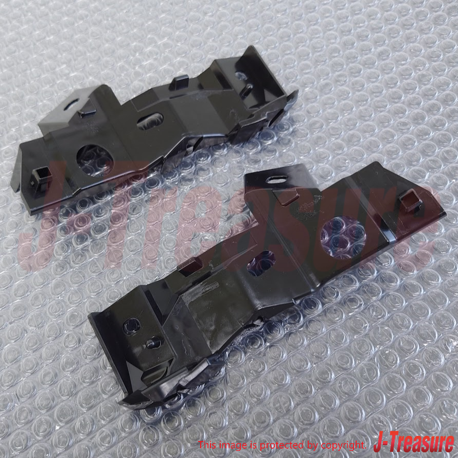 MAZDA RX-8 04-08 Genuine Front Bumper Side Bracket Retainer No.1 & No.2 Set OEM