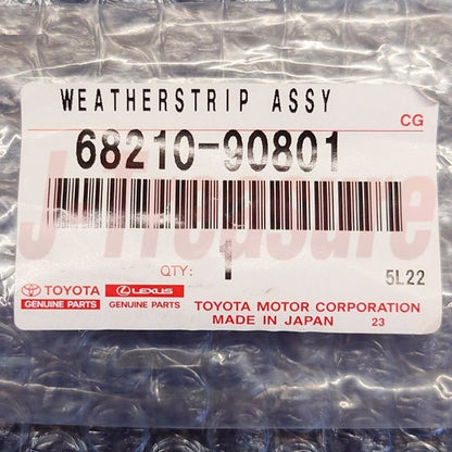 TOYOTA LAND CRUISER FJ40 '81-83 Genuine Fr/Door Glass W/strip In Out R & L Set