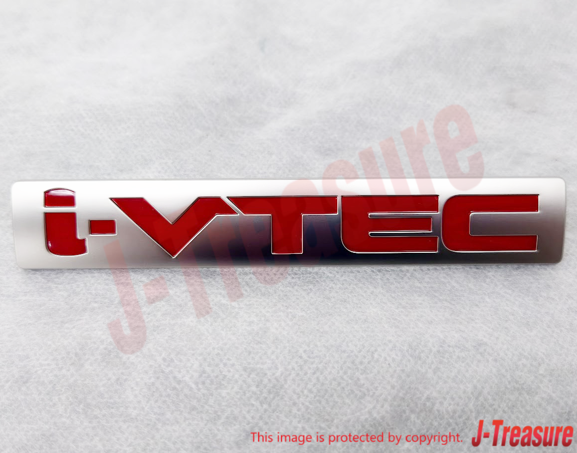 HONDA CIVIC TYPE-R FN2 Genuine K20A Intake Manifold "i-VTEC" Emblem Badge OEM