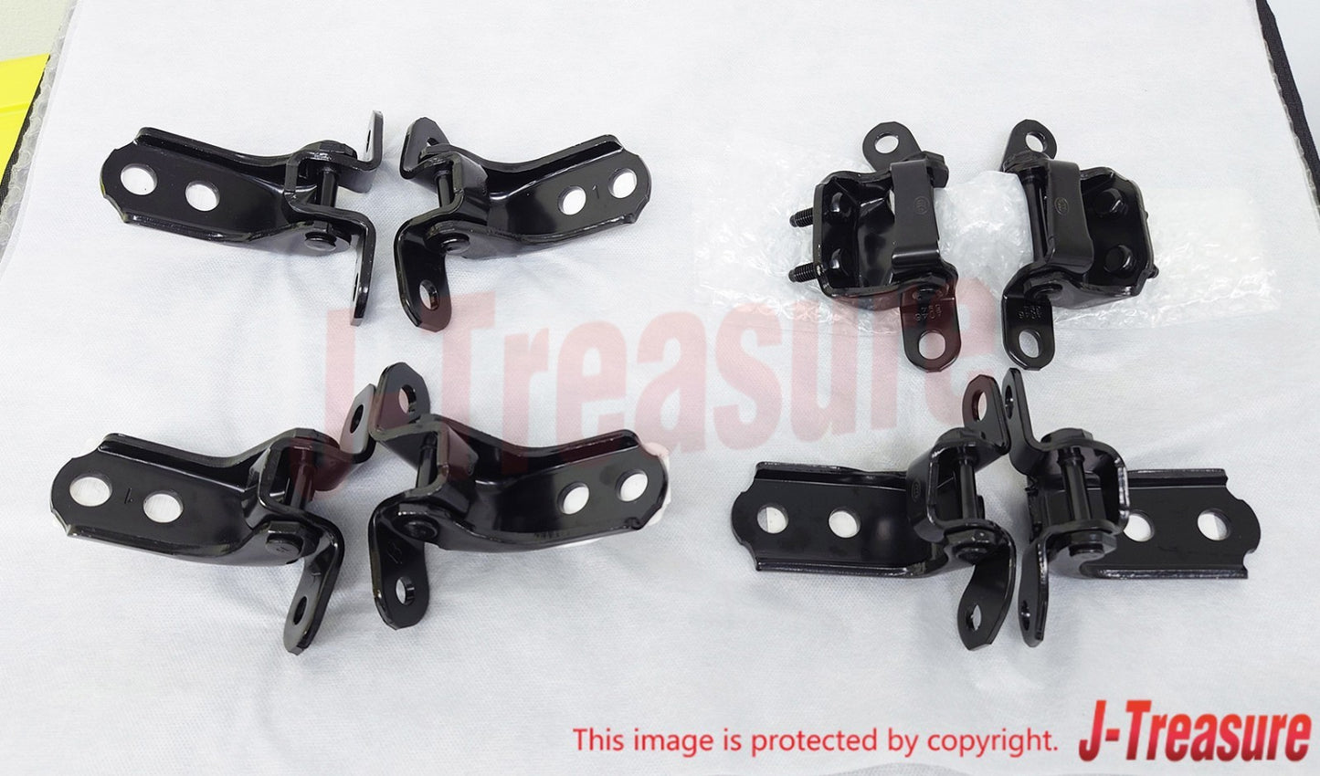 LEXUS LX470 UZJ100 98-07 Genuine Fr & Re DOOR HINGE UP & LO RH LH Set OEM
